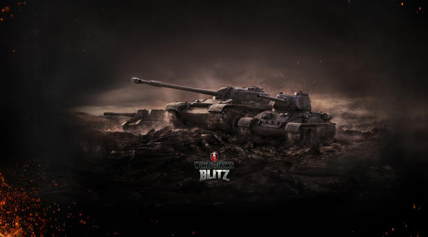 World Of Tanks Blitz Wallpaper 320x240 Resolution