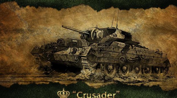 world of tanks, crusader, tank Wallpaper 1024x768 Resolution