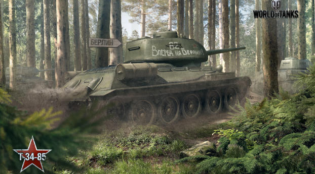 world of tanks, tank, timber Wallpaper 1024x768 Resolution
