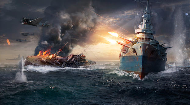 640x960 World Of Warships Sinking Ship iPhone 4, iPhone 4S Wallpaper, HD  Games 4K Wallpapers, Images, Photos and Background - Wallpapers Den