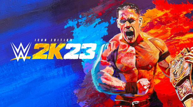 WWE 2K23 HD John Cena Wallpaper
