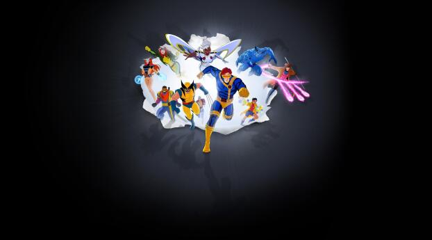 X-Men 97 TV Sow Poster Wallpaper 2560x1080 Resolution