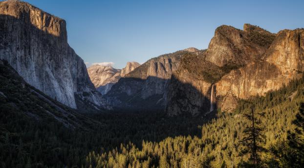 yosemite national park, california, valley Wallpaper 2560x1024 Resolution