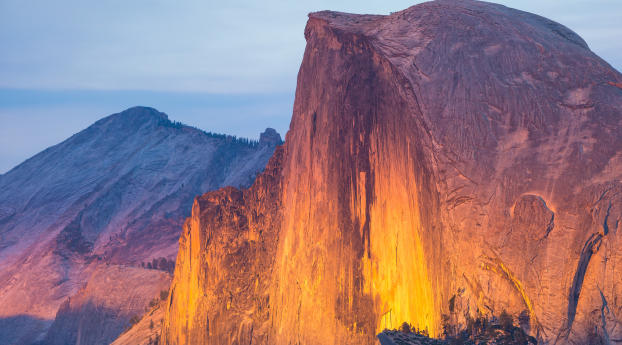 Yosemite Sun Rays Wallpaper 2160x3840 Resolution
