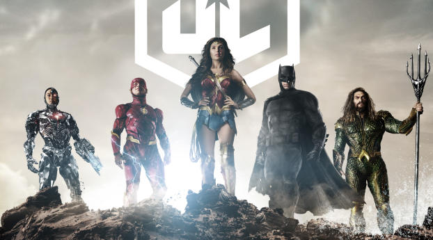 Zack Snyder's Justice League Poster FanArt Wallpaper 1280x2120 Resolution