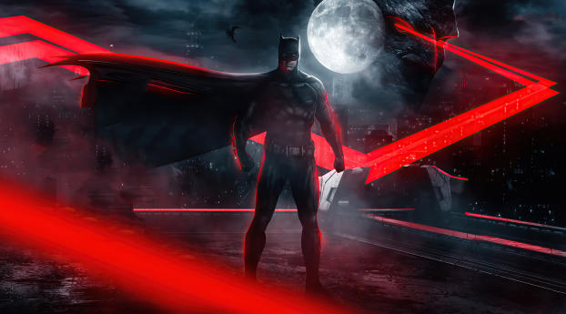 Zack Snyders Justice League Batman Wallpaper 2048x2732 Resolution