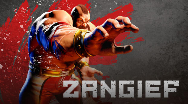 Zangief Street Fighter 6 4k Wallpaper 1600x400 Resolution