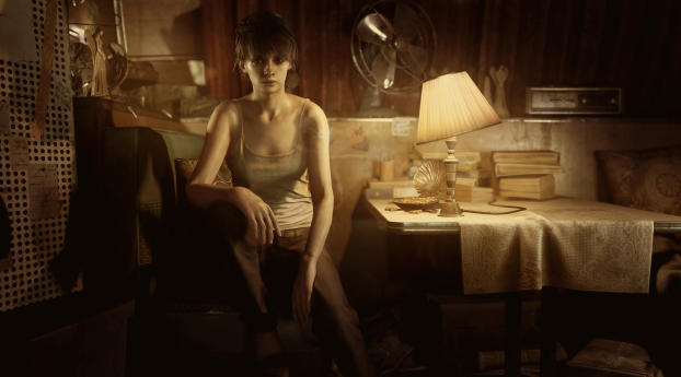Zoe Baker Resident Evil 7 Biohazard Wallpaper 2560x1440 Resolution