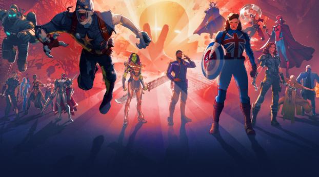 Zoombie Captain America What If Wallpaper 700x3000 Resolution
